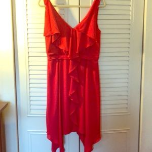 BCBG Maxazria pink/coral dress. New.